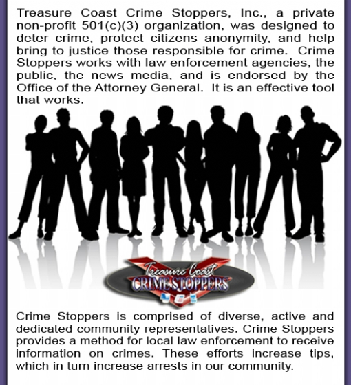 ABOUT CRIME STOPPERS