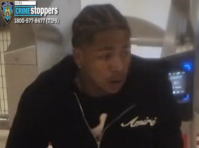 Wanted suspect photo
