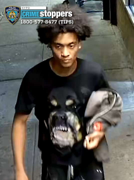 Wanted suspect photo