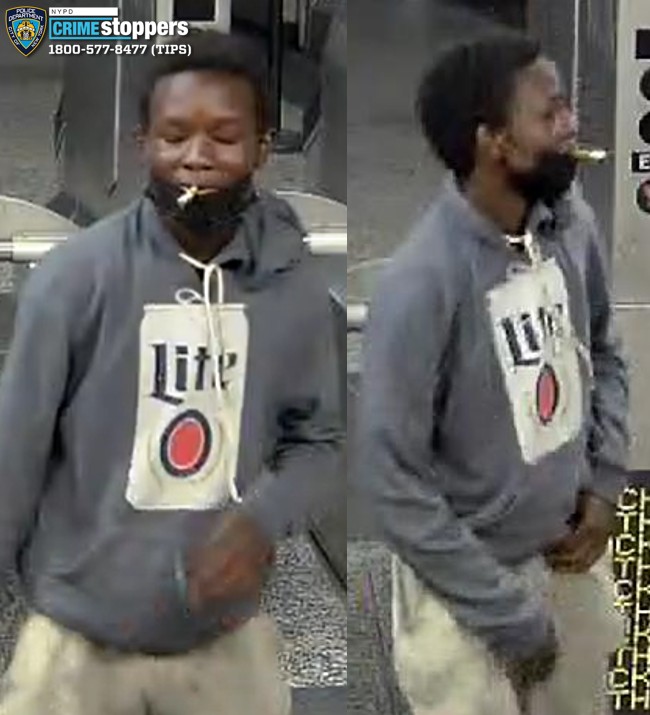 Wanted suspect photo
