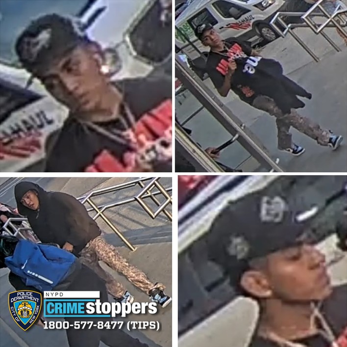 Wanted suspect photo
