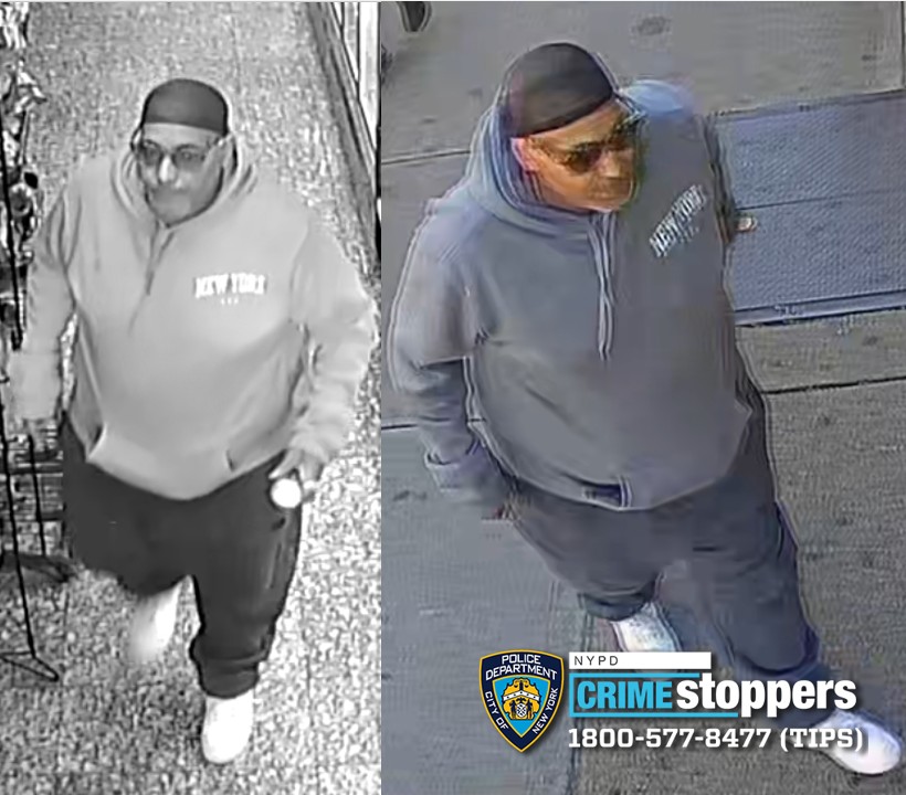 Wanted suspect photo