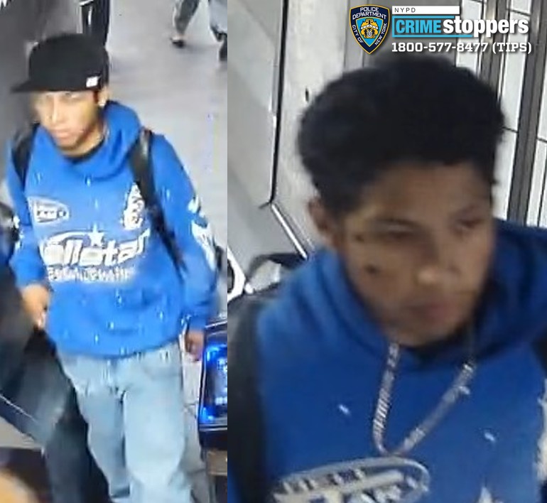Wanted suspect photo