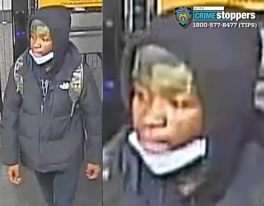 Wanted suspect photo