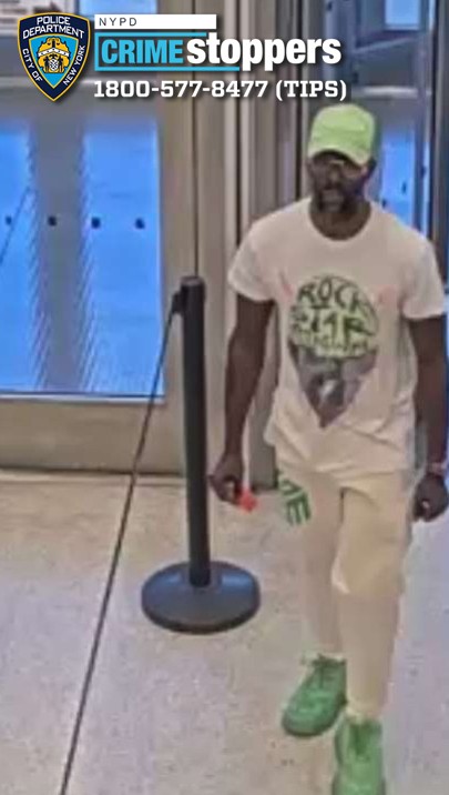Wanted suspect photo