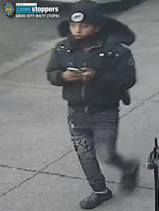 Wanted suspect photo