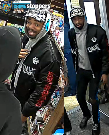 Wanted suspect photo