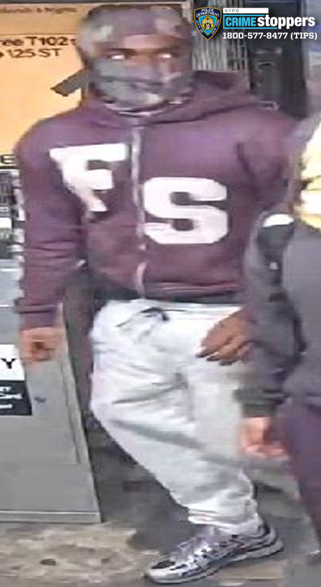 Wanted suspect photo