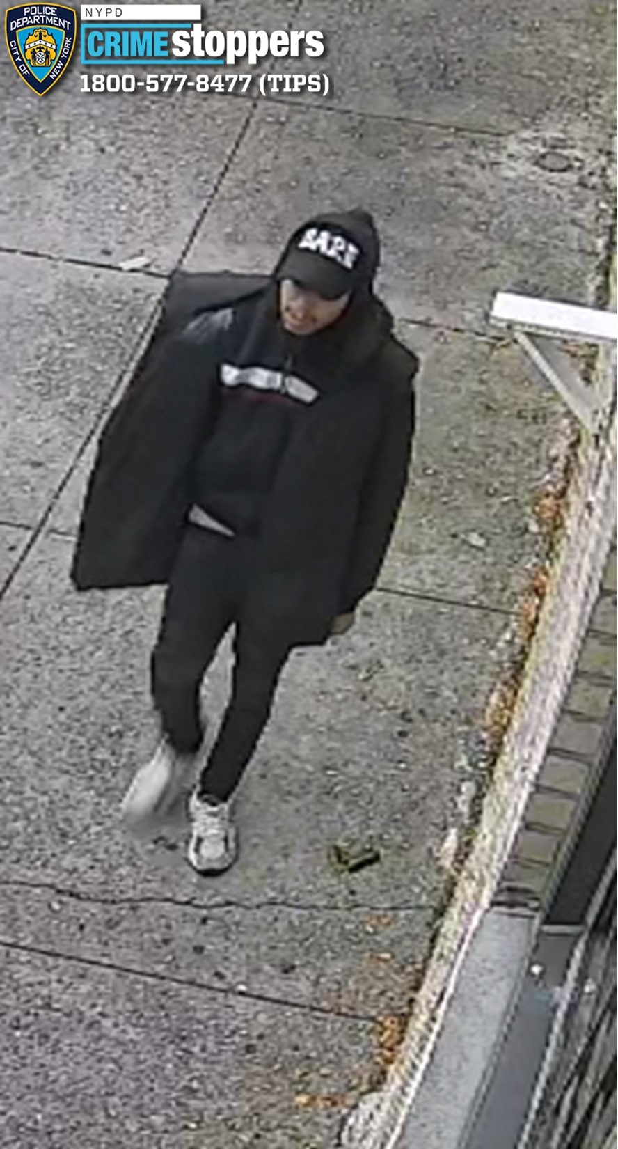 Wanted suspect photo